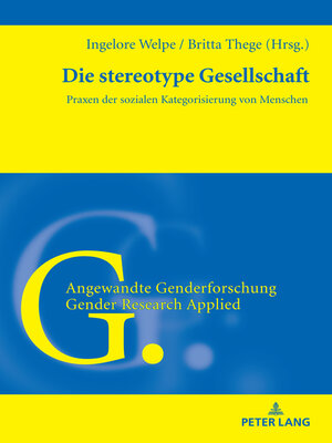 cover image of Die stereotype Gesellschaft